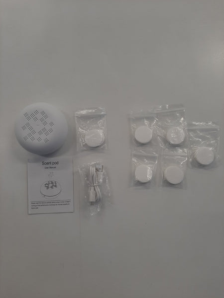 Mini Waterless Scent Pod Diffuser + FREE Essential Oil (Portable Aromatherapy USB Diffuser for Car or Small Room!