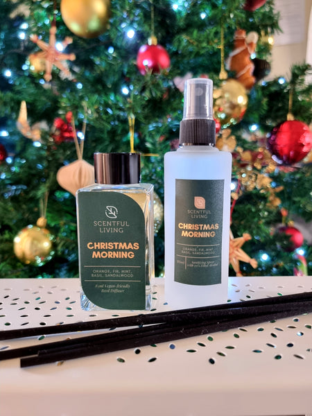 Scentful Living. 85ml Room Spray. Christmas Morning