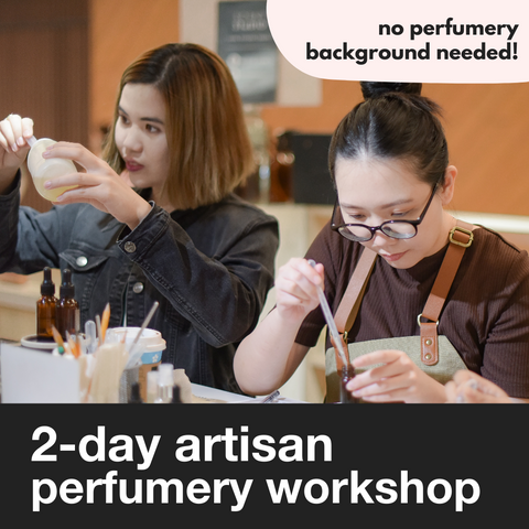 2-day Artisan Perfumery Workshop (October 14 & 15, 2023)
