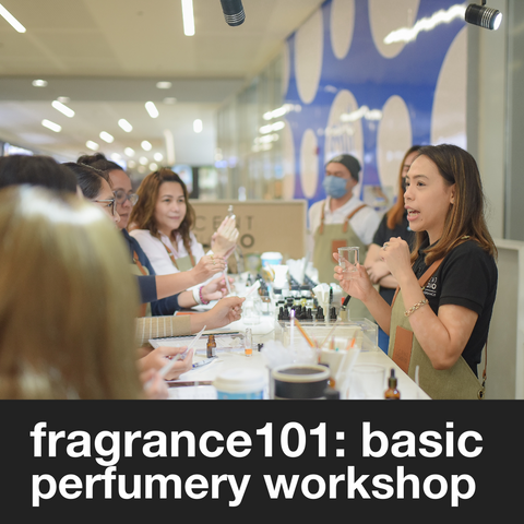 Fragrance101: Basic Perfumery Workshop (October 20, 2023)