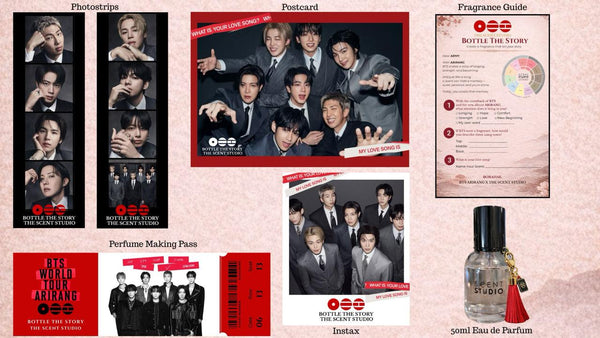 Bottle the Story : BTS Perfume Making Experience 💜🖤❤️