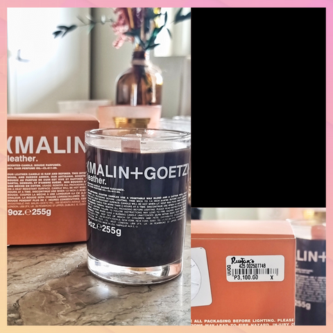 *New in Box* Malin & Goetz Leather Candle (9oz / 235g)