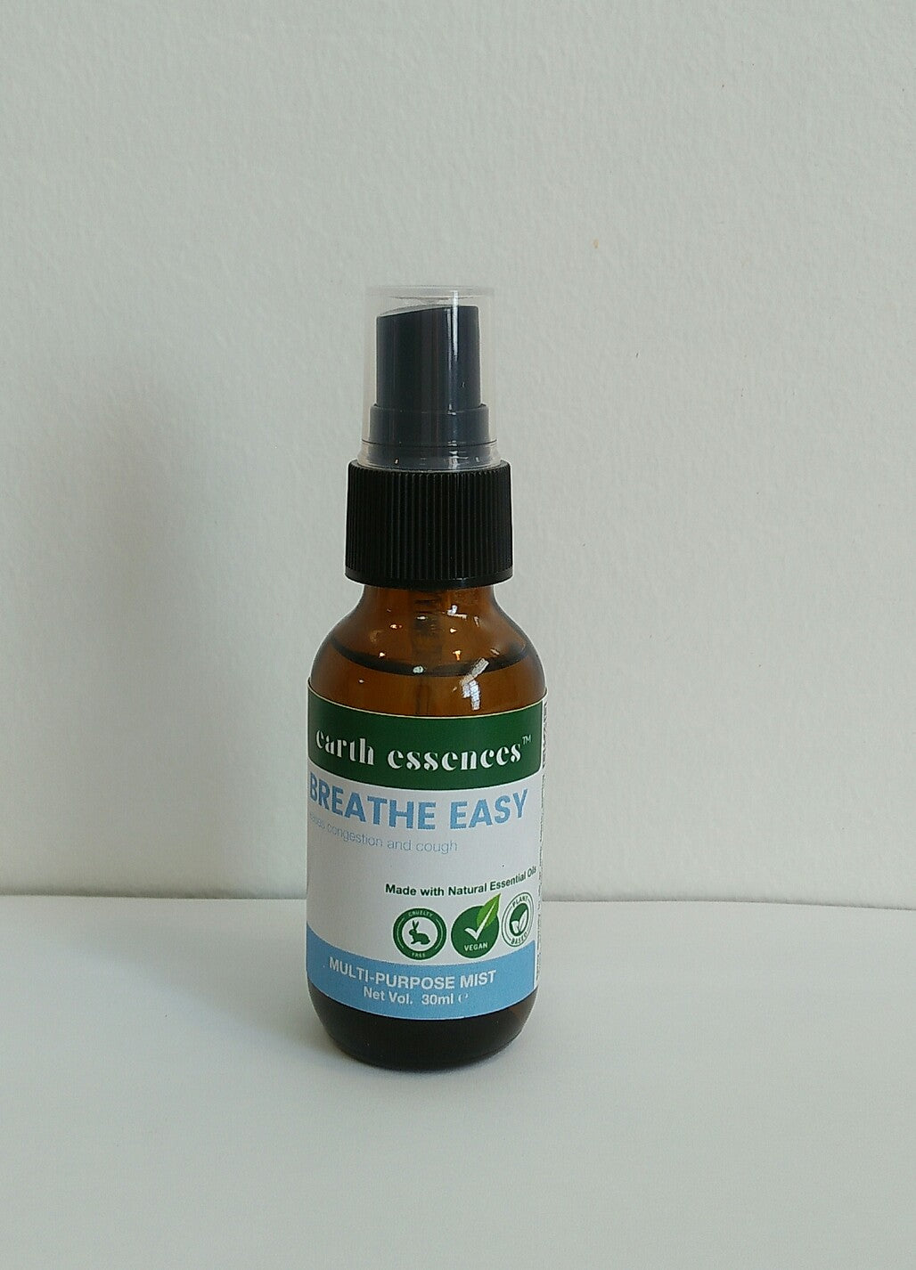 30ml Pillow Mist (Earth Esseces) BREATHE EASY