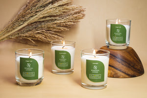 Scentful Living. 6oz. Candle. Juniper & Basil