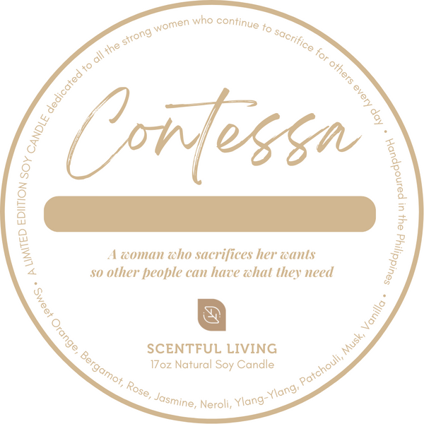 Scentful Living Dream Collection Contessa Soy Candle