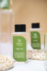 Scentful Living. 85ml Diffuser. Ginger Zest